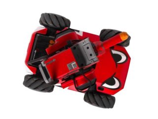 Červený polep na DJI RoboMaster S1