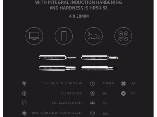 Univerzální sada nářadí (52ks)