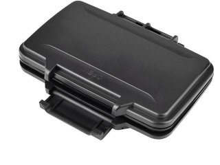 Voděodolné pouzdro pro SD / TF karty (8xSD + 8xTF) - černé