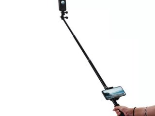 Prodlužovací tyč s držákem telefonu na kameru Insta360 ONE X2