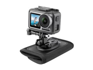 Popruh se sponou J-Hook pro připojení akční kamery na batoh