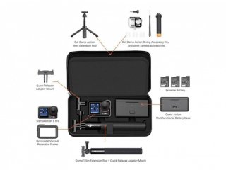 Dvouvrstvá přenosná taška CYNOVA pro DJI Osmo Action 3 / Osmo Action 4 / Osmo Action 5 Pro