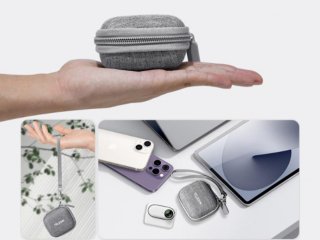 Šedé mini pouzdro na kameru Insta360 GO 3