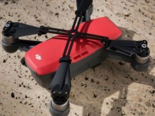 Držák vrtulí Adam FLEET pro dron DJI Spark - 2 ks - černý + červený