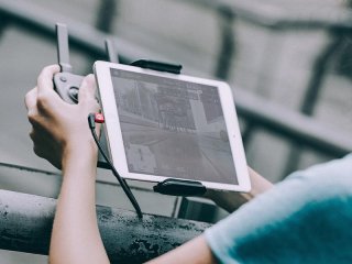 Pgytech kabel USB-A / Lightning (35cm)