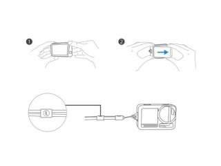 Pgytech silikonový kryt s poutkem na kameru DJI Osmo Action 3
