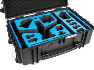 Přepravní kufr s pěnovou výplní na kolečkách pro DJI Inspire 2