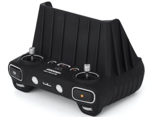 2v1 černý silikonový kryt a sluneční clona na DJI RC