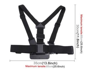 Nastavitelný hrudní popruh na akční kameru