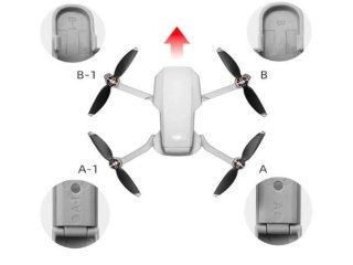 Skládací zvýšené přistávací nohy na DJI Mavic Mini