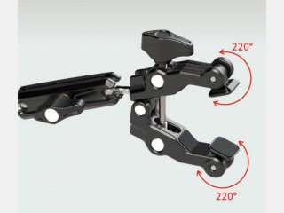 Držák akční kamery z hliníkové slitiny