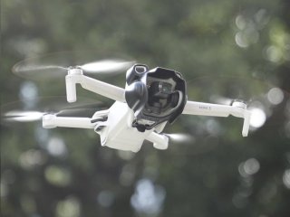 Černá sluneční clona na dron DJI Mini 3