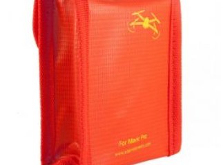 Adam FLEET ohnivzdorný pytlík na baterie dronu DJI Mavic Pro - červený