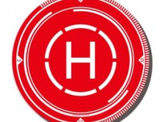 Stolní přistávací plocha 19 cm Adam FLEET - červená