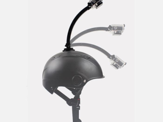 360° držák na helmu pro akční kamery