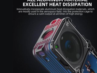 Hliníkový rám s UV filtrem na DJI Action 2