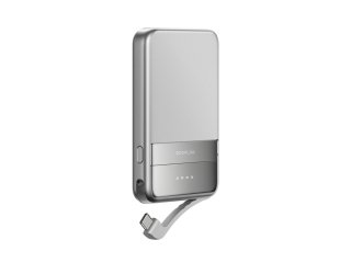 EcoFlow RAPID Magnetic Power Bank (5000mAh) - Stříbrná