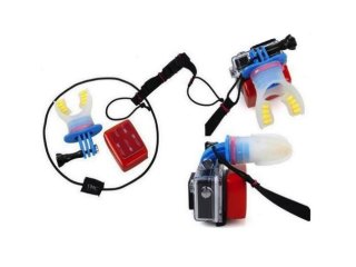 Držák akční kamery do pusy (typ 1)