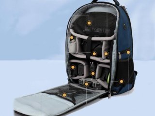 Fotobatoh s nastavitelnými přepážkami