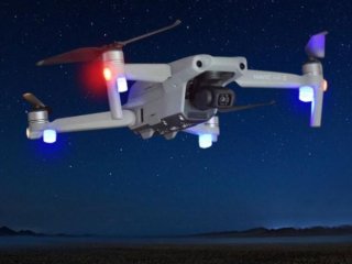 Sada blikajících LED světel na DJI Mavic series (bílá)