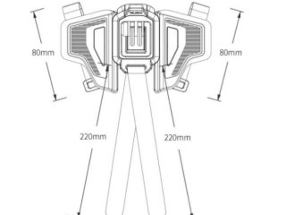 Speciální držák akční kamery na integrální helmu