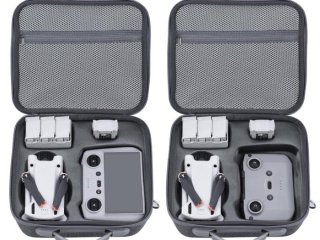 Šedé pouzdro s polstrováním na dron DJI Mini 3 / Mini 3 Pro