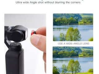 Ultra širokoúhlý objektiv na DJI Osmo Pocket / Pocket 2