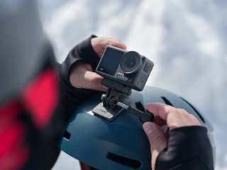Držák kamery DJI Osmo Action / 2 / 3 / 4 na helmu (2 Ks)