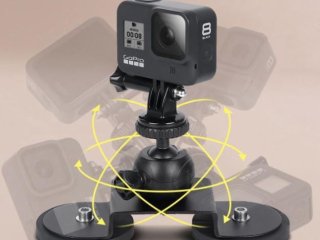 Magnetický držák akční kamery na auto (střední)