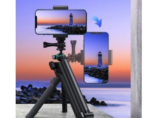 Multifunkční skládací tyč se stativem na akční kameru