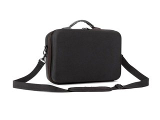 Černé pouzdro s popruhem přes rameno na dron DJI Neo