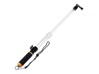 Plovoucí prodlužující tyč na akční kameru