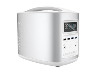 Přenosná nabíjecí stanice EcoFlow RIVER370 (stříbrná) + přepravní brašna