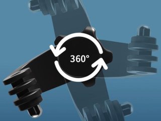 360° adaptér na akční kameru