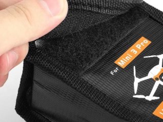 Ohnivzdorný obal na tři baterie DJI Mini 3 / Mini 3 Pro / Mini 4 Pro / Mini 5 Pro