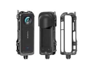 Vertikální a horizontální rám s ochranou objektivu na kameru Insta360 X4