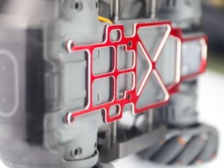 Spodní hliníkový rám na DJI RoboMaster S1