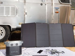 EcoFlow solární panel 160W k nabíjecí stanici