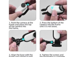 ABS rám na kameru Insta360 Go 2