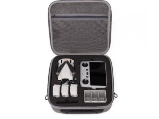 Šedé nylonové pouzdro s popruhem na dron DJI Mini 3 / Mini 3 Pro