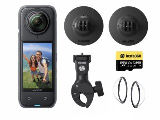 Akční kamera Insta360 X4 - Motocyklový balíček