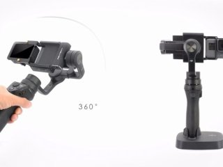 DJI Osmo Mobile držák pro akční kamery