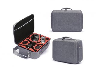 Šedý nylonový kufr na dron DJI FPV závodní dron