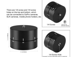 360° adaptér s automatickým otáčením pro Time-Lapse