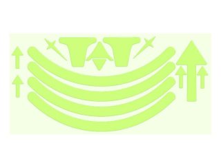 Luminiscenční samolepky na dron DJI Avata / Avata 2