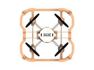 Dřevěný DIY dron AirWood CUBEE s kamerou