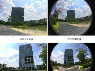 Objektiv rybí oko na DJI Osmo Action