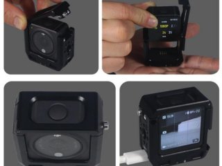 Hliníkový rám s otvorem pro nabíjení na kameru DJI Action 2