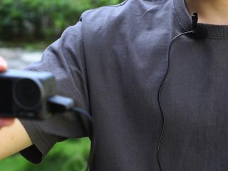 Mikrofon s klipem na DJI Osmo Action 3 / Osmo Action 4 / Osmo Pocket 3