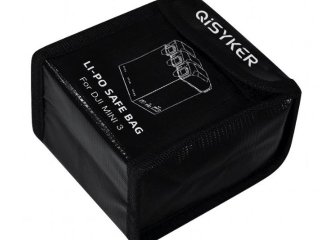 Ohnivzdorný obal na tři baterie s nabíjecí stanicí dronu DJI Mini 3 / Mini 3 Pro